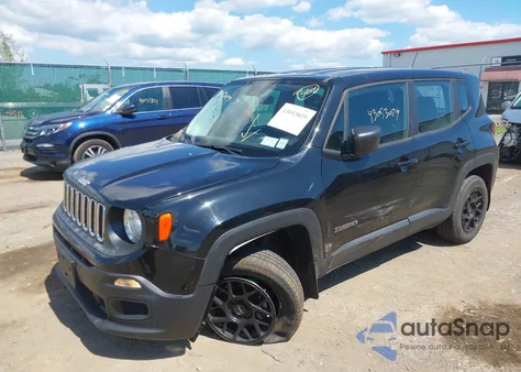 2017 Jeep Renegade Sport 4X4 из США, поврежденный, VIN ZACCJBAB5HPG01397